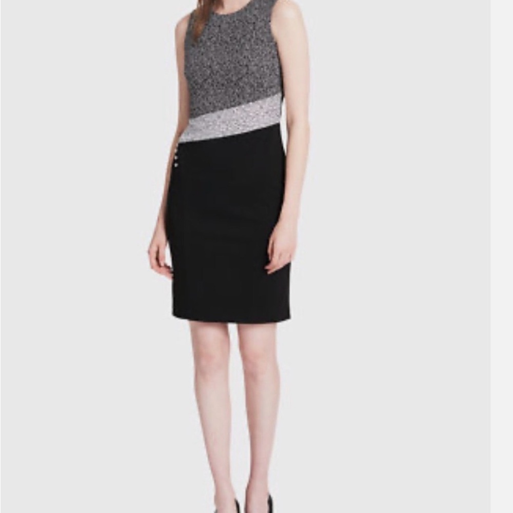 Elegant Black and Gray Women's Skirt